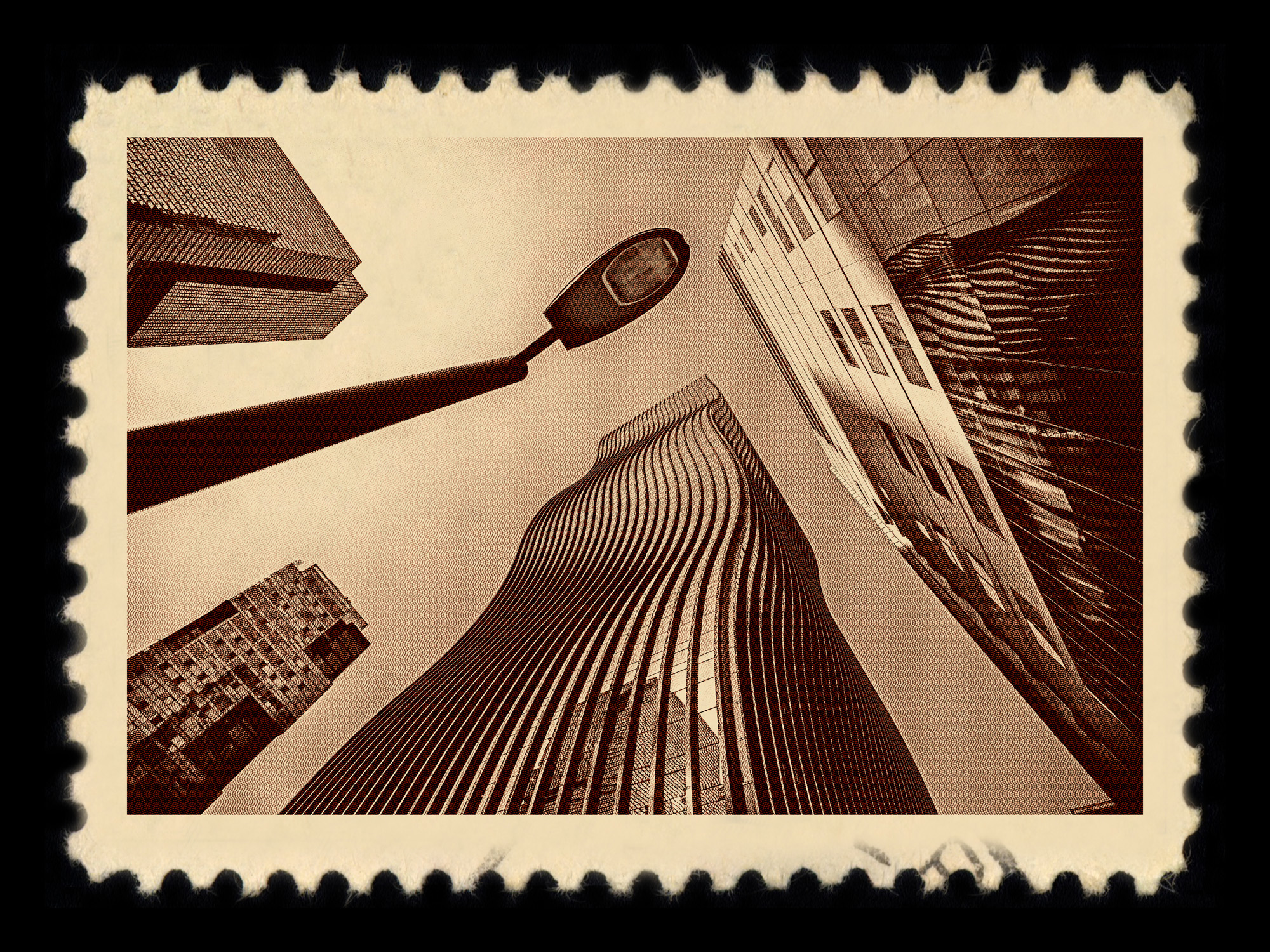 Vintage Postal Stamp Collection - Shea Winter Roggio