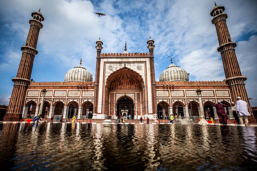 Jama Masjid Mosque Travel Photography