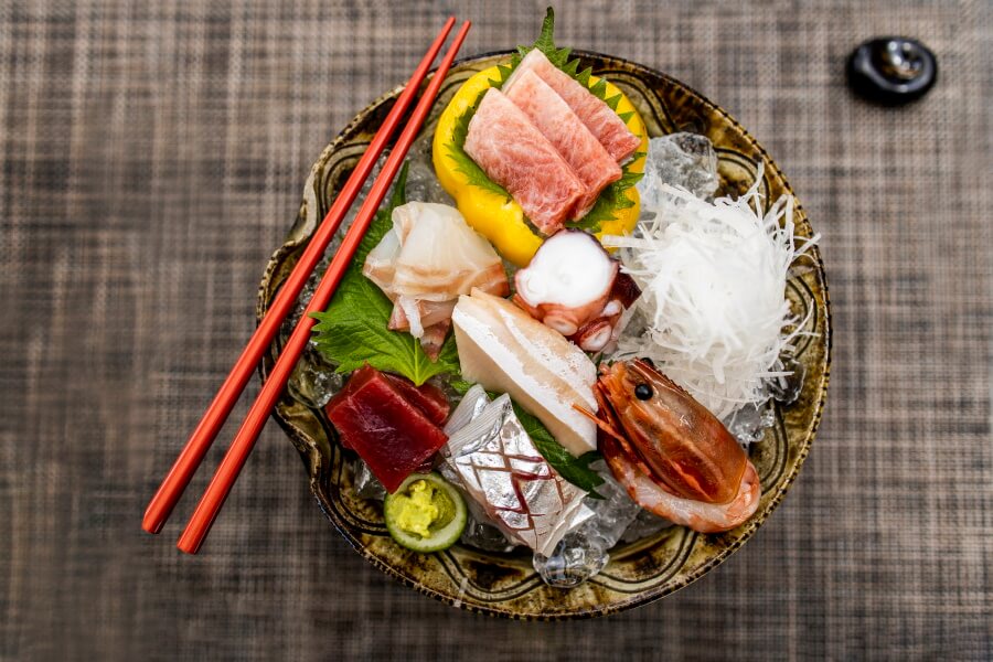 Sashimi Food Photography